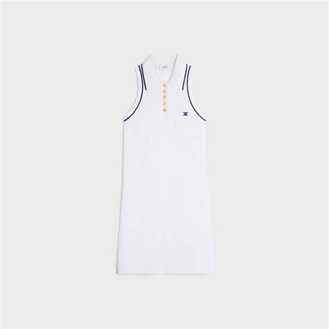 slip celine|celine triomphe mini dress.